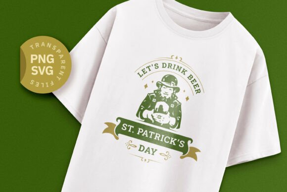 Download St. Patrick's Day Beer Leprechaun SVG - Premium Bundle