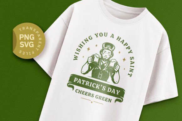 Download St. Patrick's Day Cheers Green SVG - Premium Resources